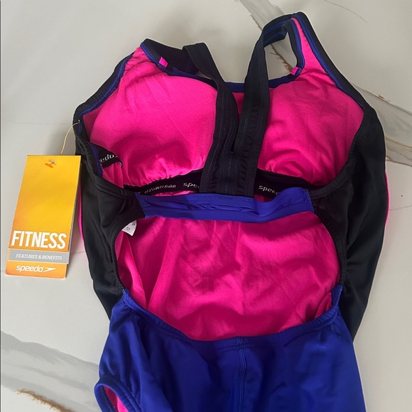 NEW NWT Hydro Bra Speedo Swimsuit 12 - Picture 4 of 5